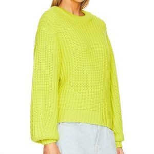 Show Me Your MuMu Lime Green Sweater